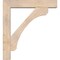 Ekena Millwork Legacy Block Smooth Bracket w/ Offset Brace, Douglas Fir, 7 1/2"W x 40"D x 44"H BKT0806X40X44LEC05SDF - alternate 3